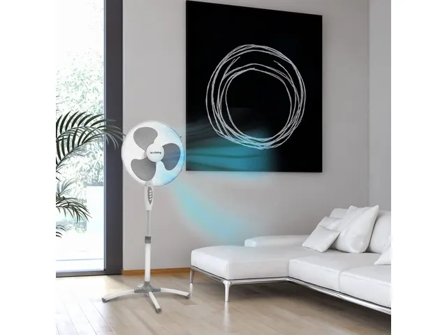 INN-N503 Innoliving Staande ventilator 40cm Wit 45W