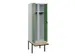 locker voor scheiding van kleding,HxBxD 2120x600x815mm,2vak