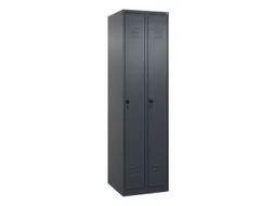 locker,HxBxD 1850x500x500mm,2vak,vak B 250mm,draaigrendel
