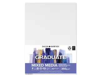 Canvasboard Daler Rowney Graduate A3 wit - 1