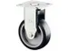 Roulette Fixe Force 70Kg Platine De Fixation Diam.xlarg. 100X24Mm