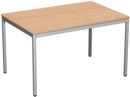 Bureau Hxbxd 720x1200x800mm Bladdecor Beuken Frame Ral 9006