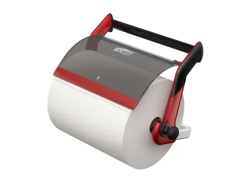 Tork 652108 Performance W1 Muurstandaard Roldispenser zwart/rood