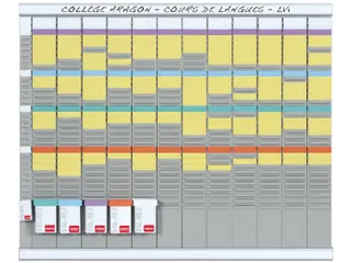 T-kaart Planner Nobo 12 Panelen 32 Sleuven - 1