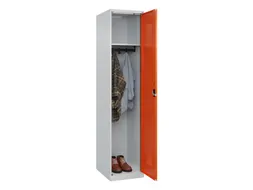 locker,HxBxD 1850x400x500mm,1vak,vak B 400mm,cil.-slot,staand op vloer