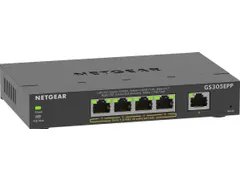 Netgear GS305EPP Netwerk Switch Smart Managed Plus 5 Poorten