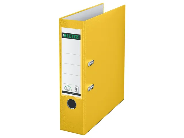 Ordner Leitz 1010 A4 80mm Pp Geel