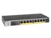NETGEAR GS108LP, Unmanaged, Gigabit Ethernet (10/100/1000), Power over