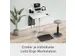 Leitz Ergo Zit-Sta bureau Mobiel 80x60cm klein