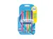 Balpen Paper Mate Flexgrip drukknop Bright fun M assorti blister à 5s
