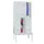 Garderobekast 2150x930x800mm 3x2 Vakken Zitbank Klinksluiting