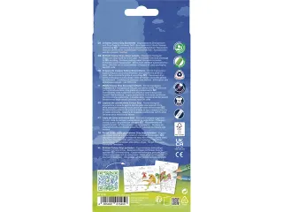 Kleurpotlood Faber-Castell Grip Dino 10 colour grip + 3 metallic grip - 3
