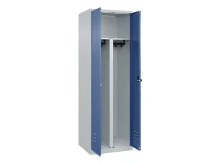 PBM-locker,HxBxD 1850x600x500mm,2vak,vak B 300mm,draaigrendel - 2