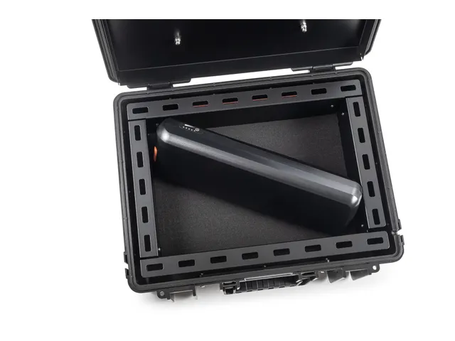 Valise pour batteries lithium-ion Médium noir ADR classe 9