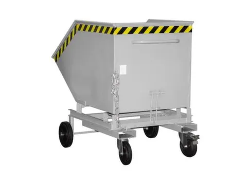 Kiepwagen,waterdicht,HxLxB 1290x1420x1340mm,1m³,draagverm. 300kg