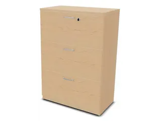 Hangmappenkast Hxbxd 1070x800x445mm 3 Laden Ne-Esdoorn - 1