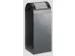 Afvalverzamelaar Zelfblussend 60 Liter 800X320X320Mm Klemring Zilver
