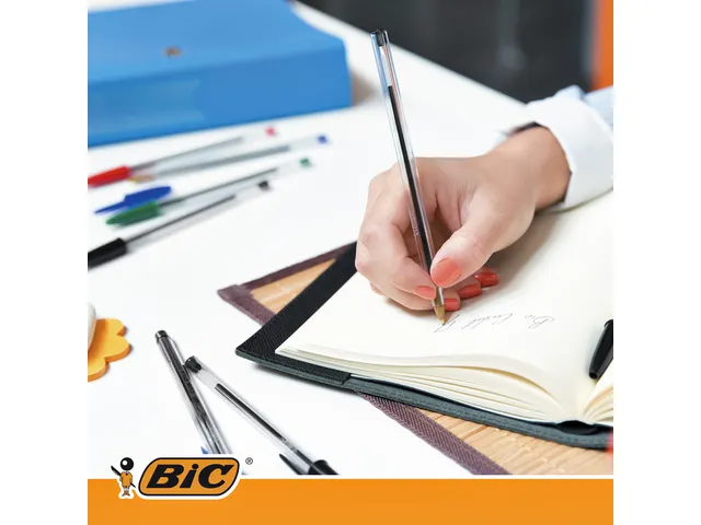 Balpen Bic Cristal medium groen