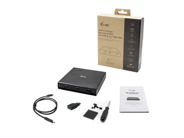 i-tec USB-C Storage Docking Station 4K HDMI + Power Delivery 85W