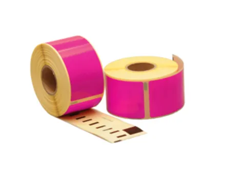 Dymo Compatible Label 99012 36x89mm Roze