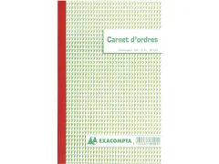 Orderboek 21x18cm 50blz Tripli