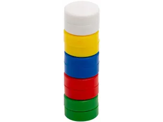 Magneten 20mm assorti 10 stuks - 1