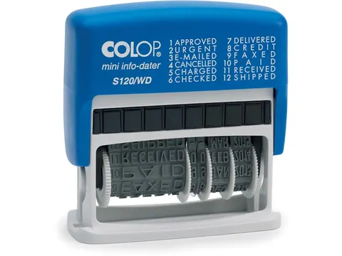 tekststempel Mini-Info Dater S 120/WD FR