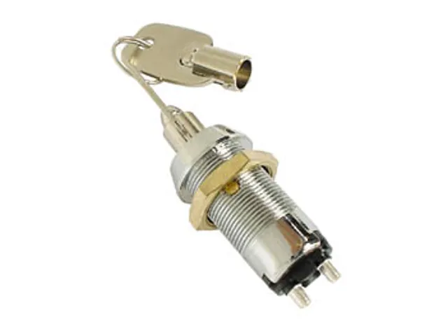 Sleutelschakelaar 1P Off-(On) (Spst)