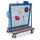 Materiaalwagen 500kg Hxlxb 1555x1370x800mm Ral5010 Draadgaas