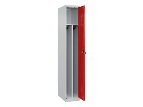 locker voor scheiding van kleding,HxBxD 1850x300x500mm,1vak