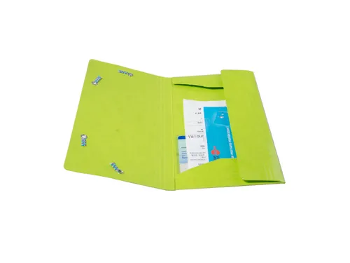 Elastomap 1928 met 3 kleppen ft DL Assorti kleuren karton