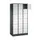 lockerkast,RAL 7021/RAL 7035,HxBxD 1950x920x500mm,3x6vakken,cil.-slot