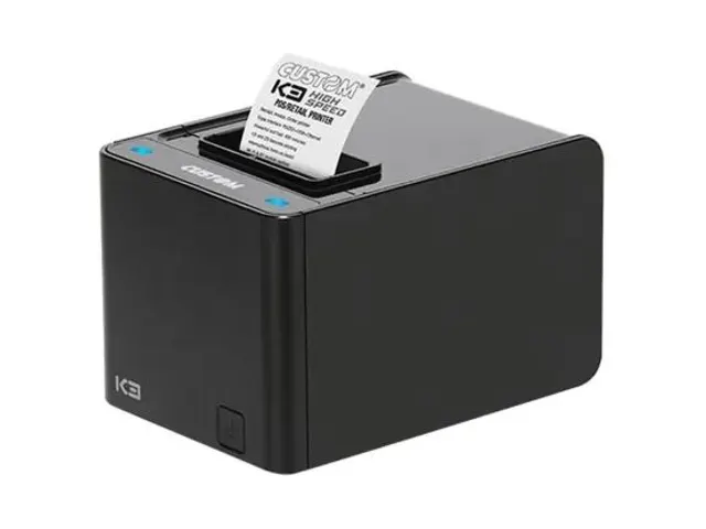 Custom K3 Linerfree3 Kassabon Printer Usb 232 Zwart