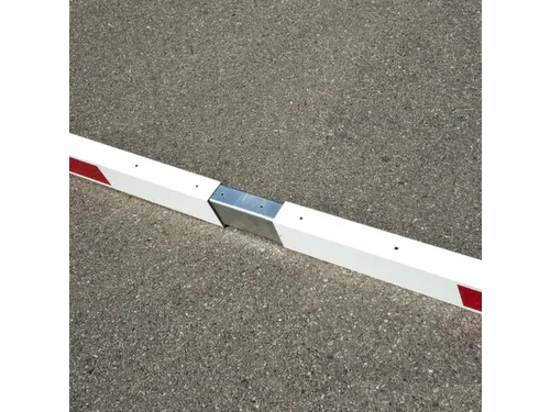 Doorrijdbegrenzer Doorrijdhoogte 2.8x 8m Stalen Paal Aluminium Boom