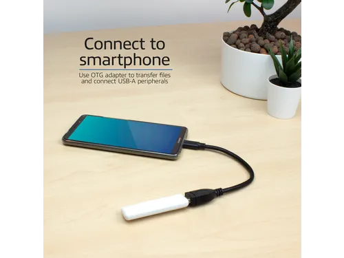 Kabel ACT USB 3.0 OTG USB-C male naar USB-A female