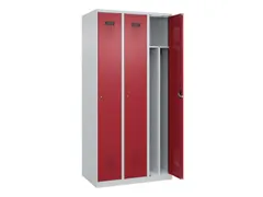 locker voor scheiding van kleding,HxBxD 1850x900x500mm,3vak