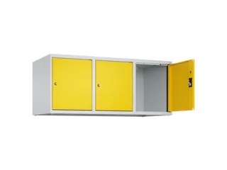 opzetkast,v. locker,3vak.,vak B 400mm,HxBxD 500x1200x500mm - 1