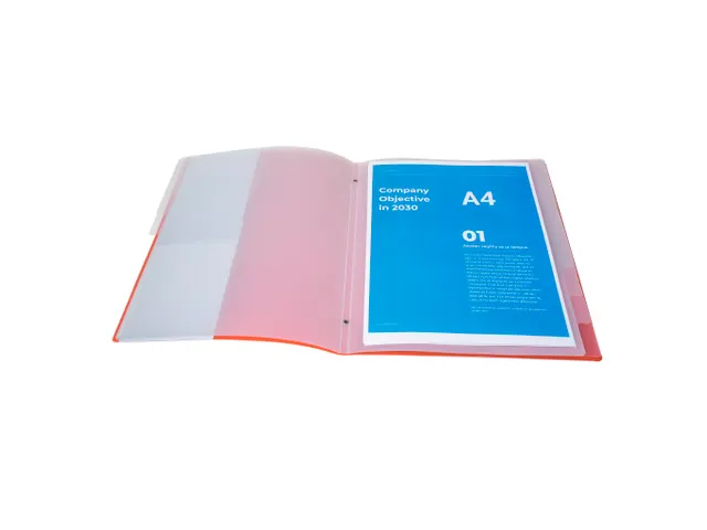 Sorteermap PP CRYSTAL 8 vak ass