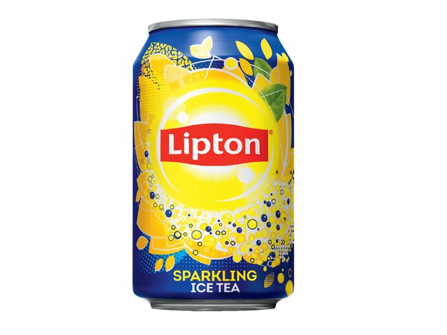Frisdrank Lipton Ice Tea sparkling blik 330ml | KantineSupplies.be