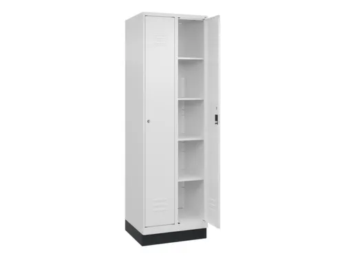 wasgoedverdeelkast,HxBxD 1950x600x500mm,vak B 300mm,cilinderslot