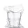The Spa Collection Hard Plastic glas 200ml individueel verpakt 1050 st