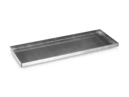 opvanglegborden,v. inhaakstelling,BxD 1000x400mm,vakl. 200kg,m. rand