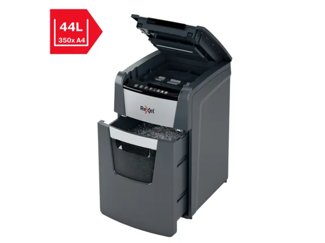 Papiervernietiger Rexel Optimum Auto+ 150X P4 snippers 4x28mm