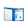 Klemplaat/klep gecoa t papier A4 blauw