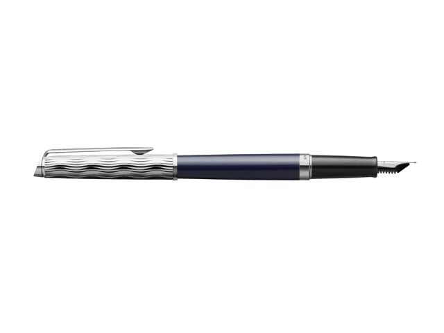 Stylo plume Waterman Hémisphère L'Essence Bleu Laqué CT Fin