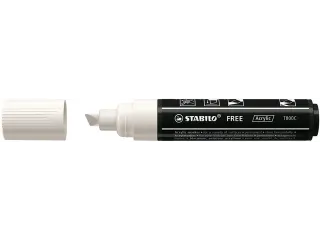 Acrylmarker STABILO Free Acrylic T800C wit 2-10mm - 2