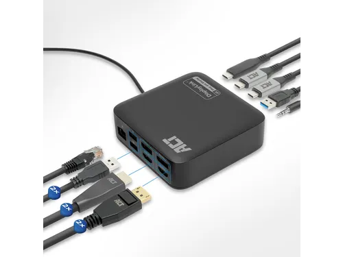 Dockingstation ACT USB-C Dual Monitor met Power Delivery