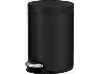 Serene pedaalemmer 5 Liter Mat Zwart - 1