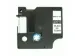 OUTLET Labeltape Dymo Compatible 40910 D1 9mmx7m Zwart Op Transparant