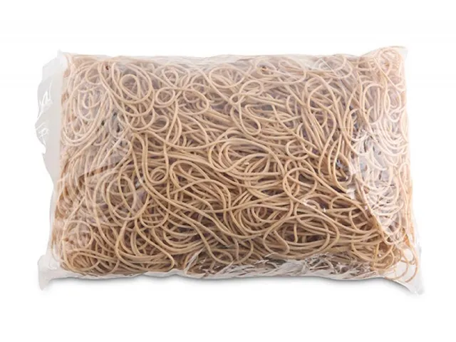 Elastiek breedte 1,5mm lengte 100mm zak van 1kg